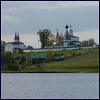 монастырь от Паского озера