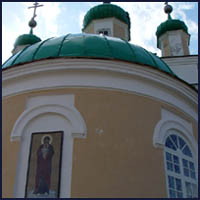 алтарная часть Введенской церкви